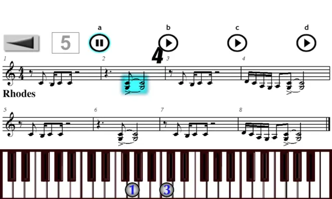 Play Piano Kbds android App screenshot 1