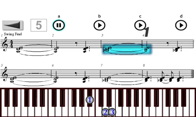 Play Piano Kbds android App screenshot 2